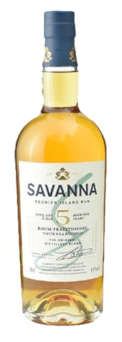 Savanna 5 Years Old Traditionnel Reunion Island Rum 43% Vol. 0,7l in Geschenkbox von japan sports system