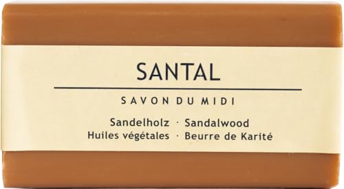 Seife mit Karité-Butter Sandelholz 12 x 100 gr von Savon du Midi