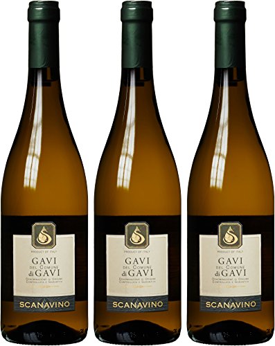 Scanavino Gavi del Comune di DOCG Cortese 2015 Trocken (3 x 0.75 l) von Scanavino