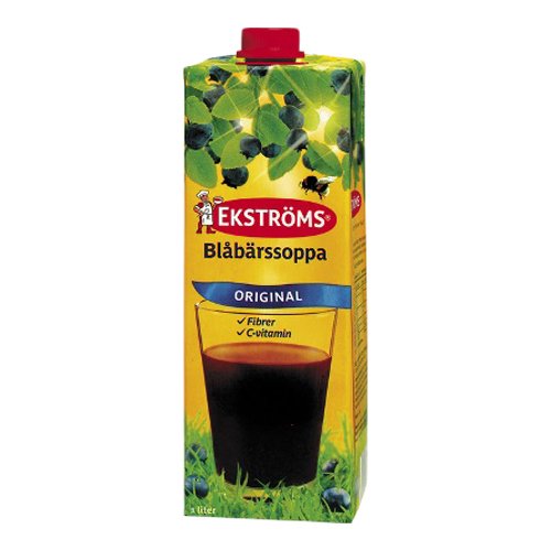 Ekströms Blåbärssoppa Original 1l - Blaubeersuppe von Scandinavian Kitchen