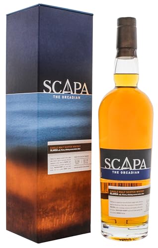 Scapa The Orcadian I Single malt Scotch Whisky I 700ml Flasche I 40% Volume I In der Geschenkbox von Scapa