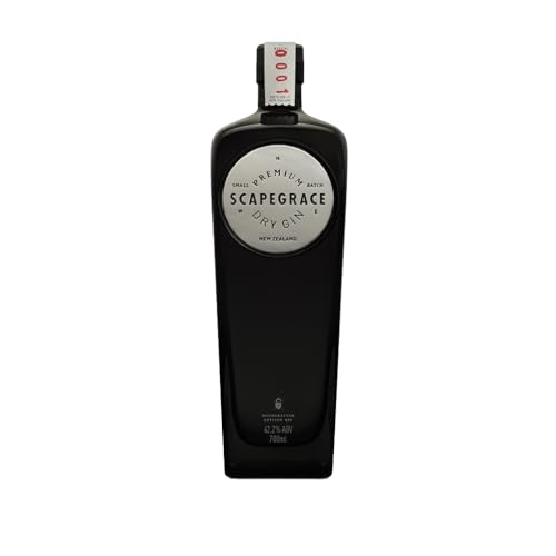 SCAPEGRACE Classic 42.2% - Premium Dry Gin - Small Batch - Mit Gletscherwasser destilliert - 70cL von Scapegrace