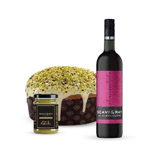 SCAVI & RAY Panettone + Al Cioccolato Schokoladenwein [Spar-Paket] von Scavi & Ray