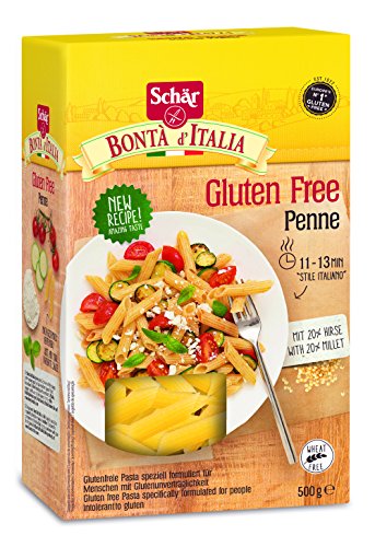 Dr. Schar Penne Pasta, 500 g, 6 Stück von Schär