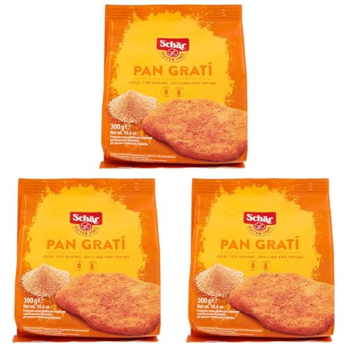 Dr.Schär - Paniermehl glutenfrei - 300g (Packung mit 3) von Schär