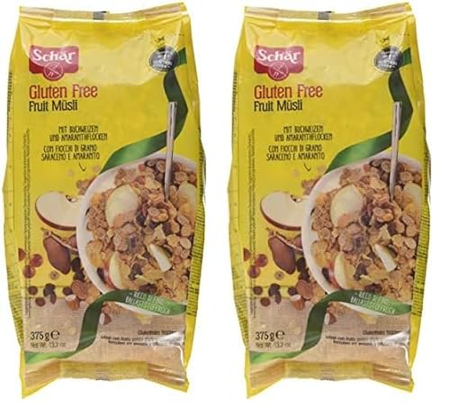 Schär Fruit Müsli, 375 g (Packung mit 2) von Schär