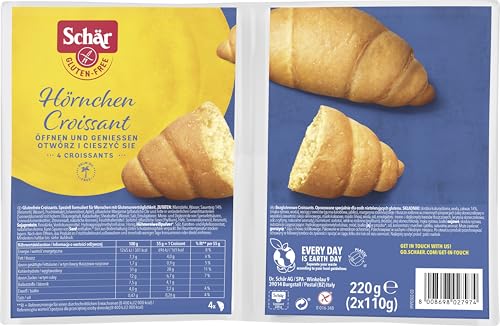 Schär Hörnchen Croissant, 6 x 220 g von Schär