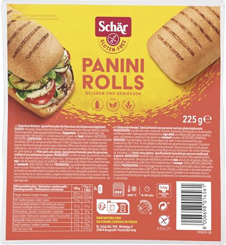 Schär Panini Rolls, 6 x 225 g von Schär