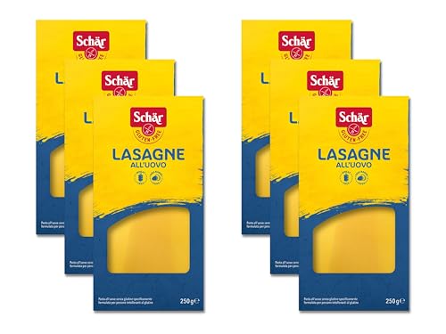 Schär Pasta Lasagne glutenfrei 250g, 6er Pack von Schär