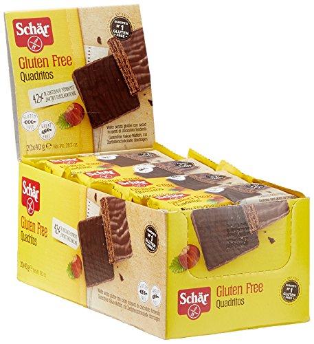 Schär Quadritos glutenfrei 40g, 20er Pack von Schär