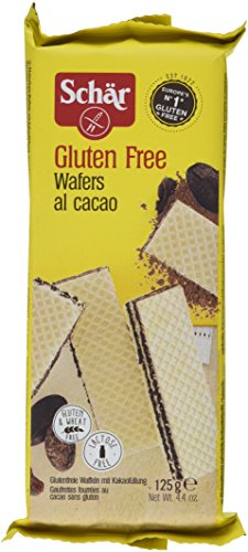 Schär Waffeln - Kakao glutenfrei 125g, 6er Pack von Schär