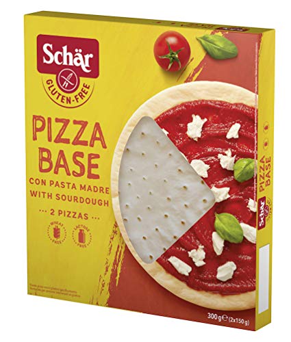 Schar Pizza Base con Pasta Madre Senza Glutine, 2 x 150g von Schär