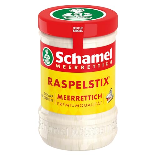 Schamel Meerrettich Raspelstix 12er Pack, 12 x 145g-Glas von Schamel