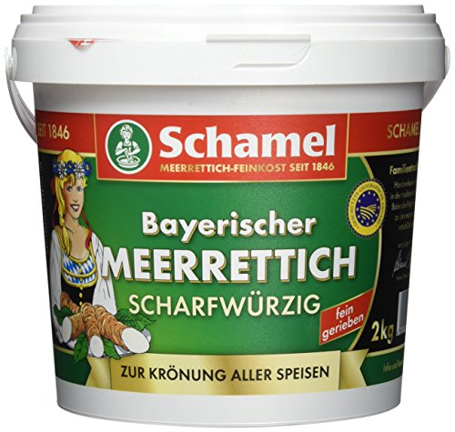 Schamel Meerrettich Scharfwürzig, 1er Pack (1 x 2 kg) von Schamel