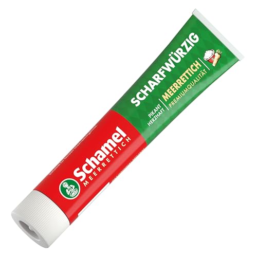 Schamel Meerrettich Scharfwürzig 15er Karton, 15 x 90g-Tube von Schamel