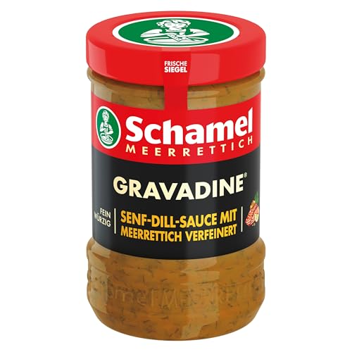 Schamel Senf-Dill- Sauce Gravadine, 6er Pack (6 x 140 ml) von Schamel