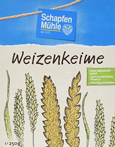 SchapfenMühle Weizenkeime premium, 11er Pack (11 x 250 g Packung) von Schapfenmühle