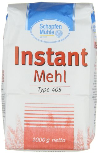 Schapfenmühle Instant Weizenmehl, 10er Pack (10 x 1 kg) von Schapfenmühle