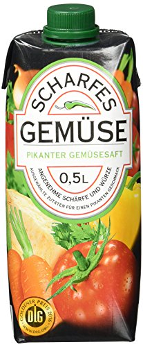 Scharfe Säfte Gemüse, 12er Pack (12 x 500 ml) von Scharfe Säfte