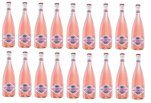 18 Flaschen Käfer Wildberry aromatisiertes Weinhaltiges getränk a 750ml 6,9% Vol. + Space Riegel gratis 45g von Schaumwein