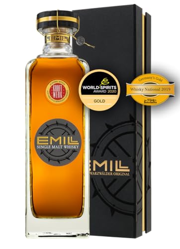 Emill Kraftwerk, German Single Malt Whisky, 0,7l. in hochwertiger Box von Scheibel