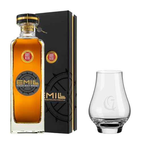 Scheibel EMILL Kraftwerk - Single Malt Whisky + EMILL Glas (klar) von Scheibel