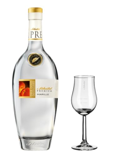 Scheibel PREMIUM Marille 0,7L Flasche + Aroma-Glas von Scheibel