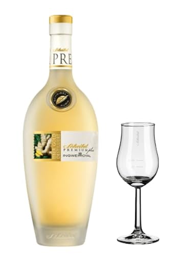 Scheibel PREMIUMplus Ingwer-Royal, 0,7L Flasche + Aroma-Glas von Scheibel