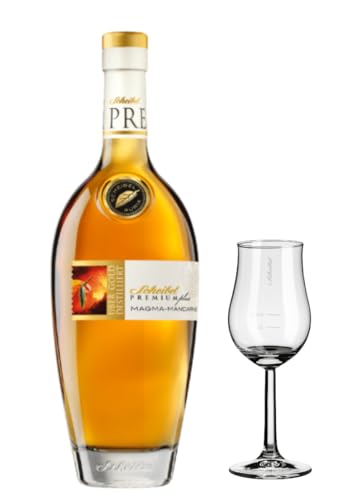 Scheibel PREMIUMplus Magma-Mandarine, 0,7L Flasche + Aroma-Glas von Scheibel