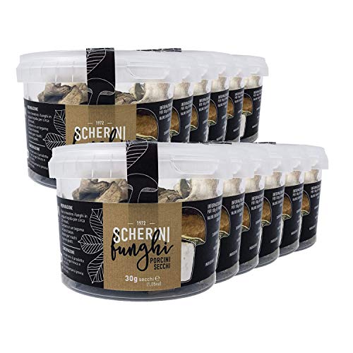 Scherini Valtellina - Pilzbox speziell getrocknete Haarnadeln (30 g x 12) von Scherini Valtellina