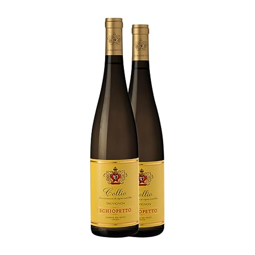 Schiopetto Volpe Pasini Blanc Sauvignon Weiß Collio Goriziano-Collio 75 cl (Schachtel mit 2 Flaschen von 75 cl) von Schiopetto Volpe Pasini