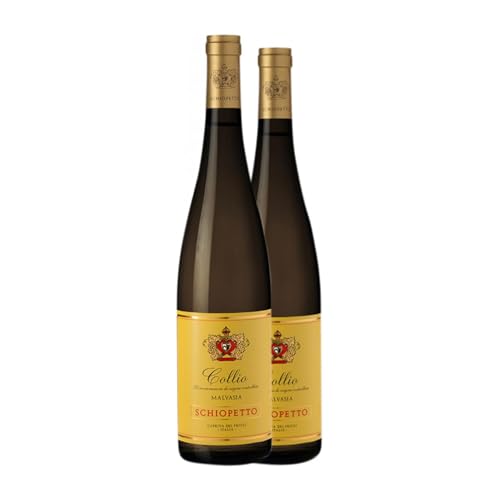 Schiopetto Volpe Pasini Malvasia Istriana Collio Goriziano-Collio 75 cl (Schachtel mit 2 Flaschen von 75 cl) von Schiopetto Volpe Pasini