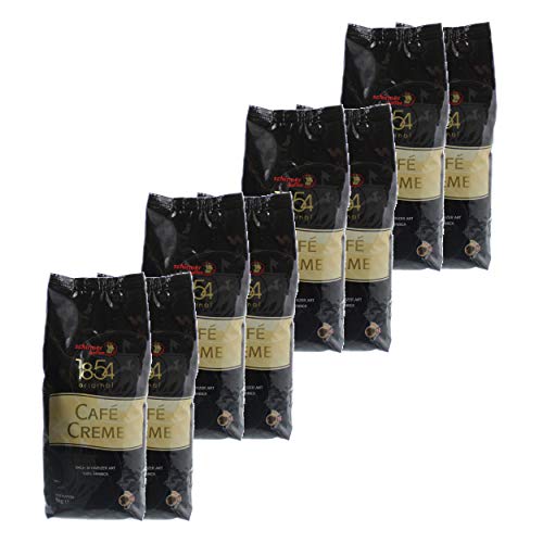 Schirmer Kaffee Cafe Creme nach Schweizer Art, ganze Bohnen, Kaffeebohnen, 8er Pack, 8 x 1000g von ebaney