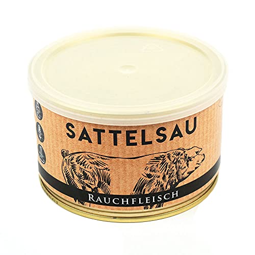 Rauchfleisch vom Sattelschwein, Dose (400 g) von Schirmerhof