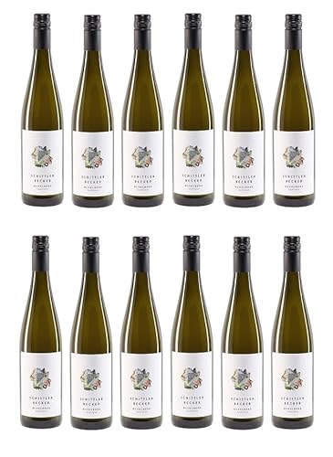 12x 0,75l - Schittler-Becker - Huxelrebe - Spätlese - Prädikatswein Rheinhessen - Deutschland - Weißwein lieblich von Schittler-Becker