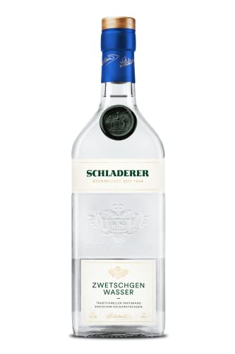 Schladerer Zwetschgenwasser, feiner Obstbrand aus dem Schwarzwald, fruchtig und vielschichtig dank Zwetschgen aus der Region Obstbrände (1 x 700 ml) von Schladerer