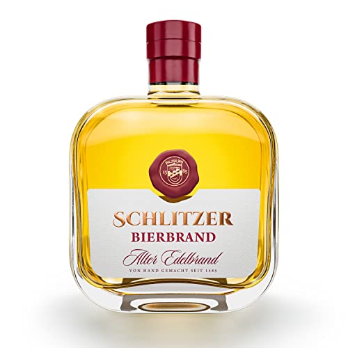 Schlitzer Alter Bier-Brand 0,5L – Tequilafass gelagert, 43% Vol. – Einzigartiges Aromenspiel von Malz & Tequila – Ideal als Geschenk oder purer Genuss von Schlitzer Destillerie