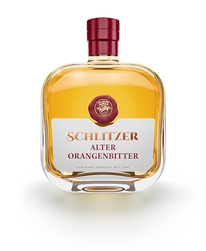 Schlitzer Alter Orangenbitter 40% vol. (Eichenfasslagerung) – Premium Likör mit Sonnengereiften Orangen und Edlem Korn von Schlitzer Destillerie