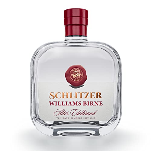 Schlitzer Alter Williams-Christ Birnenbrand – Eichenfassgereift, 45% Vol. – Edler Obstbrand aus saftigen Williams-Christ-Birnen, 0,5L von Schlitzer Destillerie