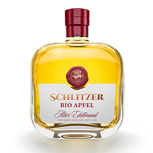 Schlitzer Bio Alter Apfelbrand 40% vol. 0,5l - der perfekte Apfelschnaps für jeden Anlass! von Schlitzer Destillerie