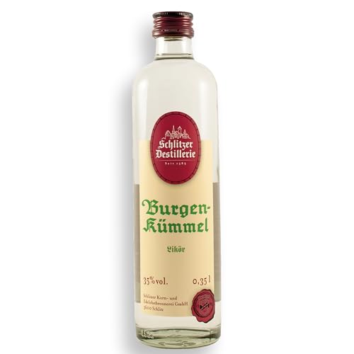 Schlitzer Burgen Kümmel Likör aromatische Spezialität mit feiner Kümmelnote (1 x 0.35l) von Schlitzer Destillerie