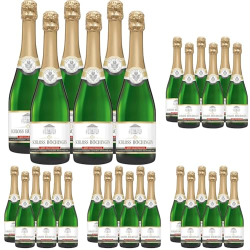 Schloss Böchingen halbtrocken (6 x 0,75 l) (Packung mit 5) von Schloss Böchingen