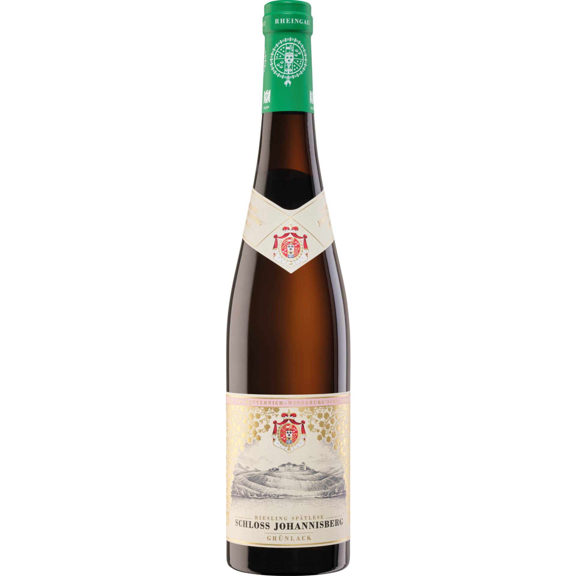 Grünlack Riesling Spätlese, Rheingau, Rheingau, 2022, Weißwein von Schloss Johannisberg, D - 65366 Geisenheim