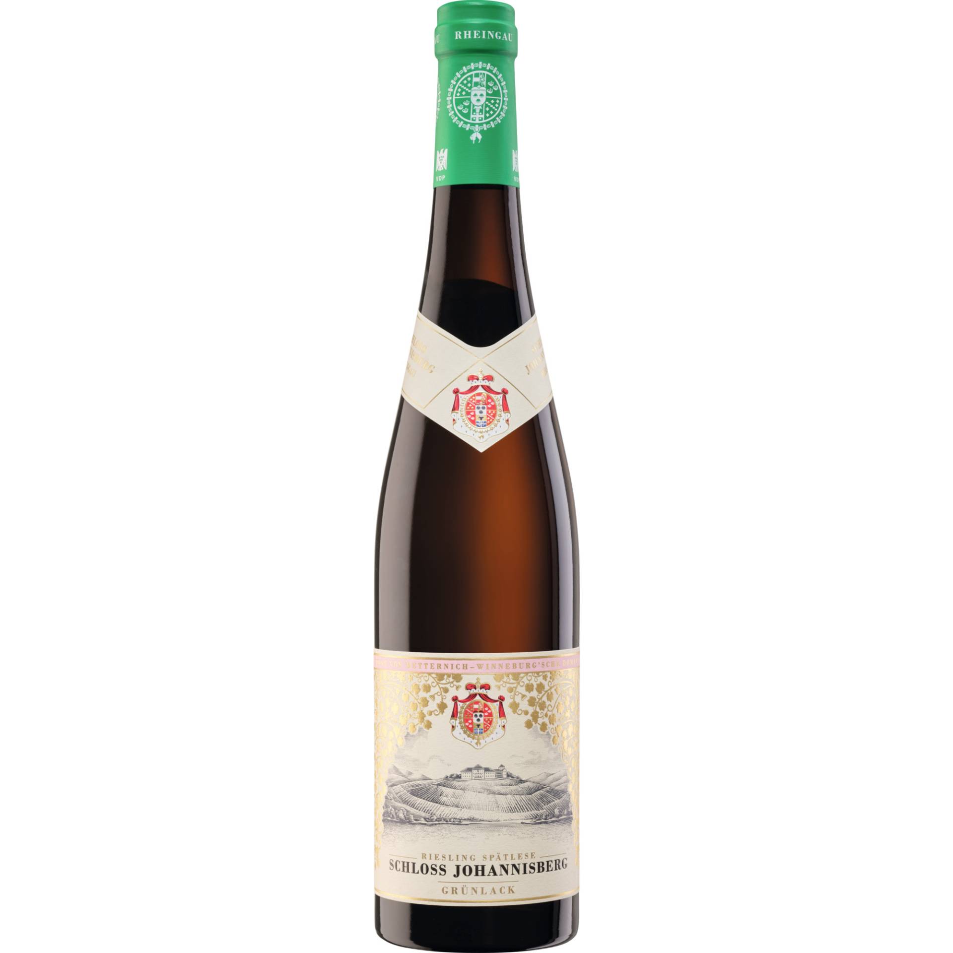 Grünlack Riesling Spätlese, Rheingau, Rheingau, 2023, Weißwein von Schloss Johannisberg, D - 65366 Geisenheim