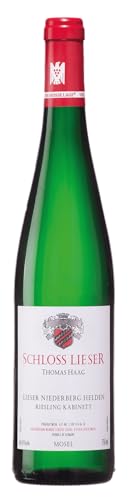 Schloss Lieser Niederberg Helden Riesling Kabinett (feinfruchtig) 2022 (1 x 0.75 l) von Schloss Lieser