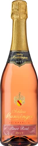 Schloss Munzingen Pinot Rosé Brut Sekt sortenrein 0.75 L von Schloss Munzingen