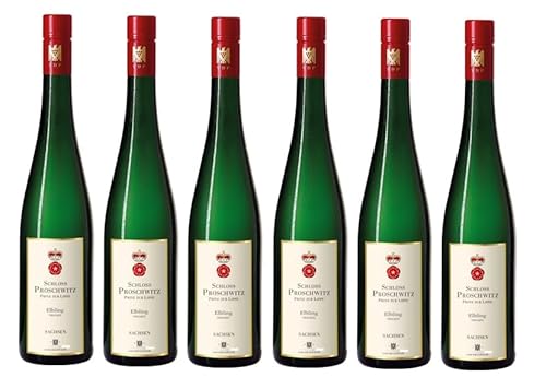 6x 0,75l - 2023er - Schloss Proschwitz - Prinz zur Lippe - Elbling - VDP.Gutswein - Qualitätswein Sachsen - Deutschland - Weißwein trocken von Schloss Proschwitz - Prinz zur Lippe