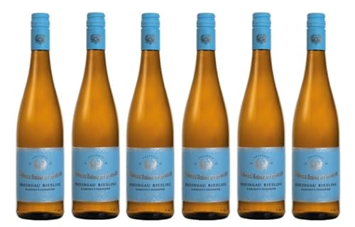 6x 0,75l - 2023er - Schloss Reinhartshausen - Riesling Kabinett feinherb - Prädikatswein Rheingau - Deutschland - Weißwein halbtrocken von Schloss Reinhartshausen