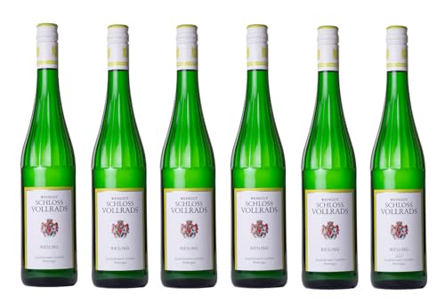 6x 0,75l - 2023er - Schloss Vollrads - Riesling - VDP.Gutswein - Qualitätswein Rheingau - Deutschland - Weißwein trocken von Schloss Vollrads