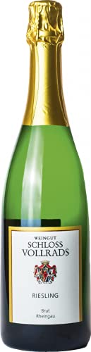 SCHLOSS VOLLRADS - Weingut Schloss Vollrads Riesling Sekt b.A. Brut, 2019, 0.75l von Schloss Vollrads